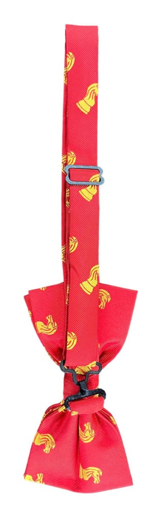 Chess Bow Tie Red