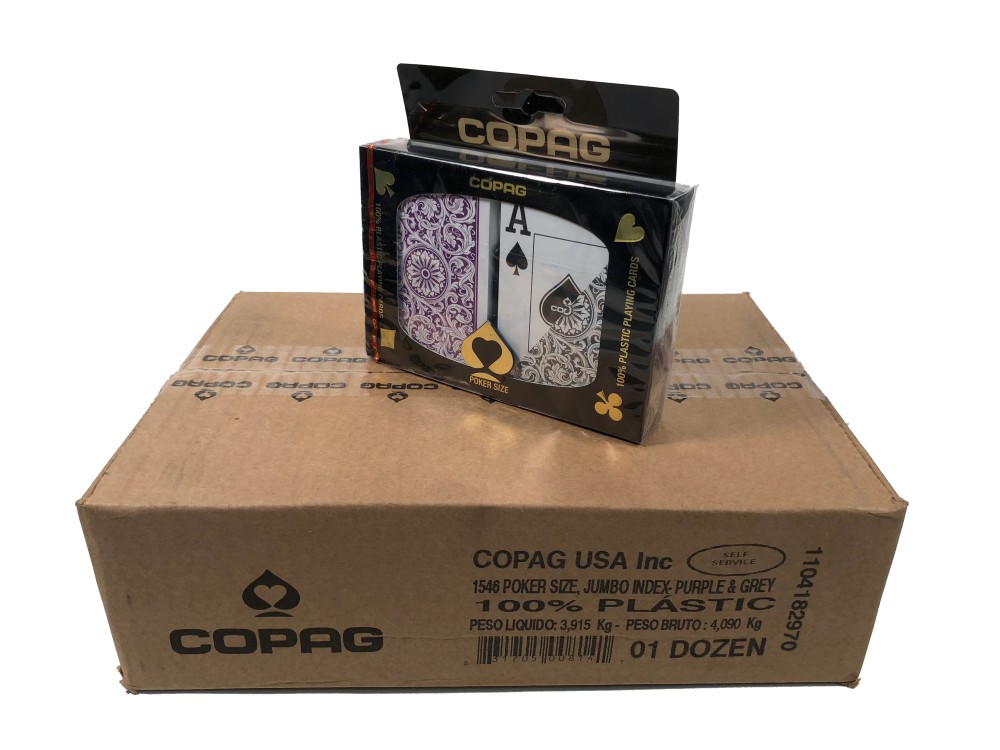 Poker Super Index Export Red Blue Full Bleed Case COPAG