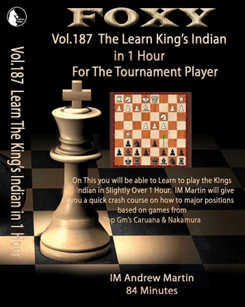 Foxy Chess Digital Download 187 Learn The King's Indian in 1 hour
