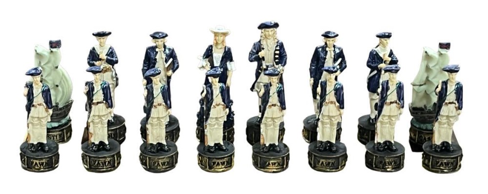 The Pirates Resin Theme Chess Pieces