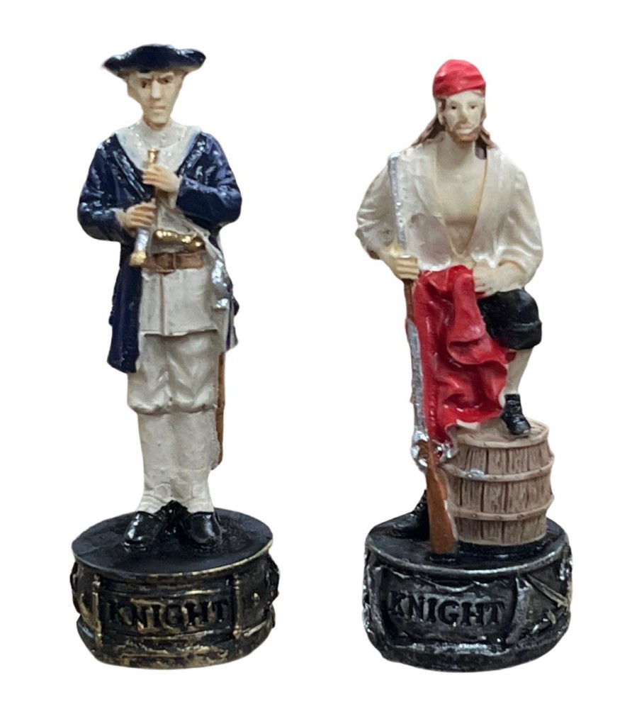 The Pirates Resin Theme Chess Pieces