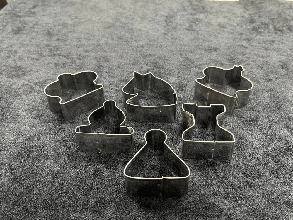 Chess Piece Cookie Cutters - Set of 6