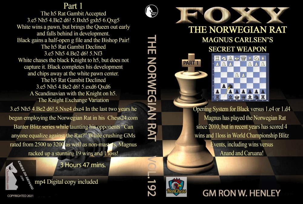 Foxy 192 193 194 The Norwegian Rat - Magnus Carlsen