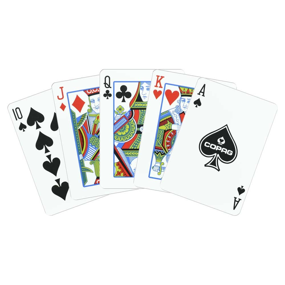 COPAG 1546 GREEN/RED  -  Regular Index - Poker