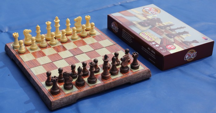 Classical Magnetic Travel Chess Set - 12 x 14 inch