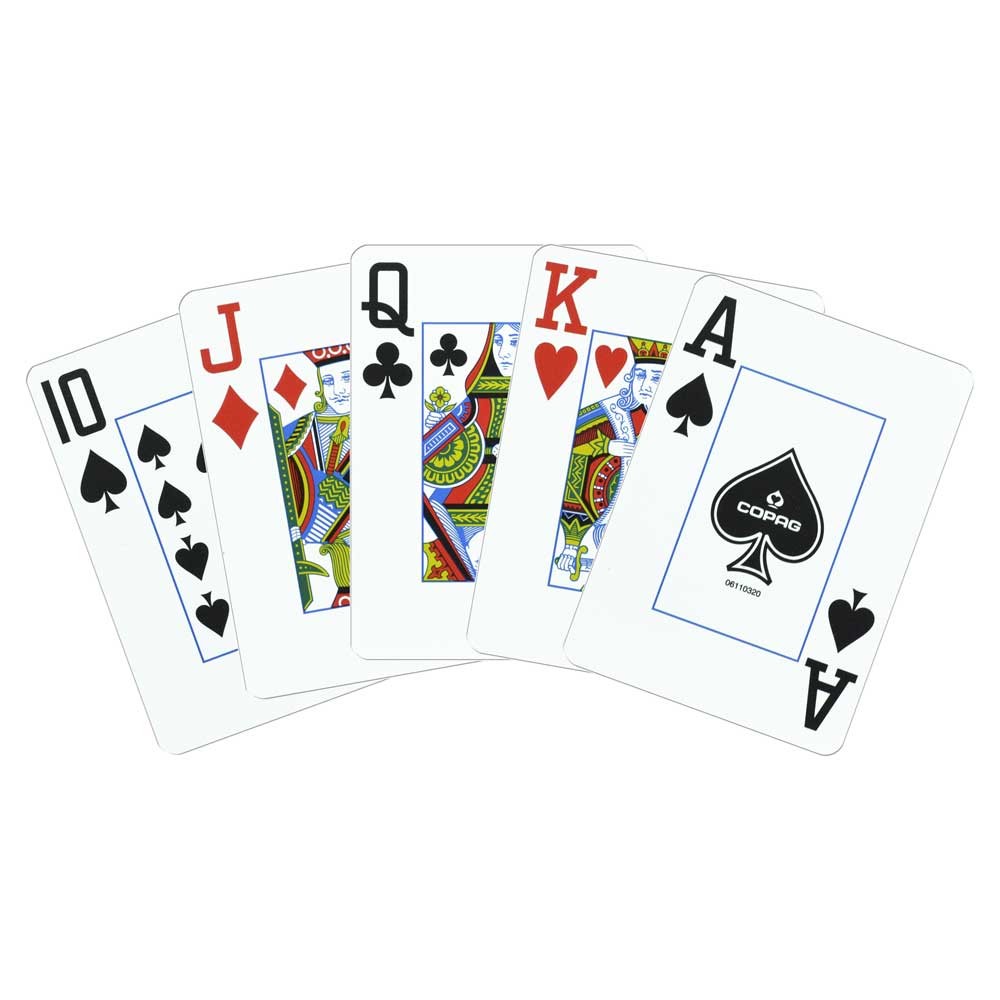 COPAG 1546 - Orange/Brown - Super Index - Poker