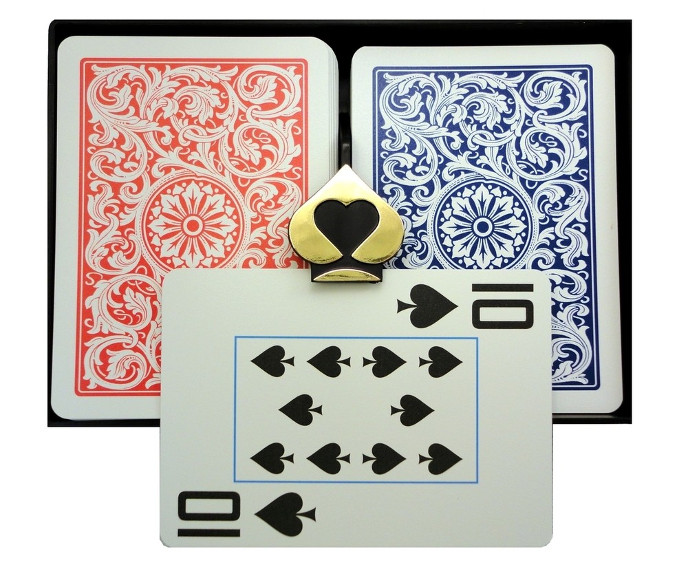 COPAG 1546 - Red Blue  -  Super Index  - Poker