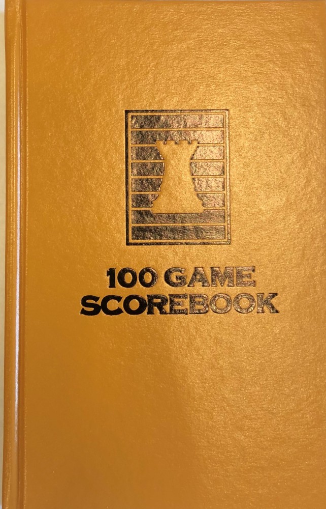 Pumpkin Chess Hardcover Scorebook