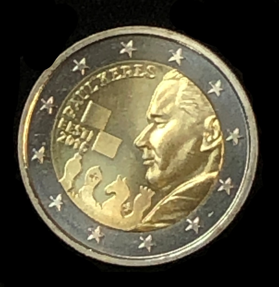 Paul Keres Euro Coin
