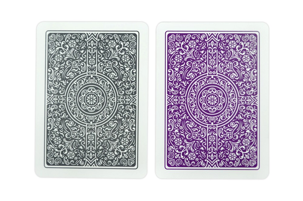 COPAG UNIQUE - Purple Gray - Super Index - Poker