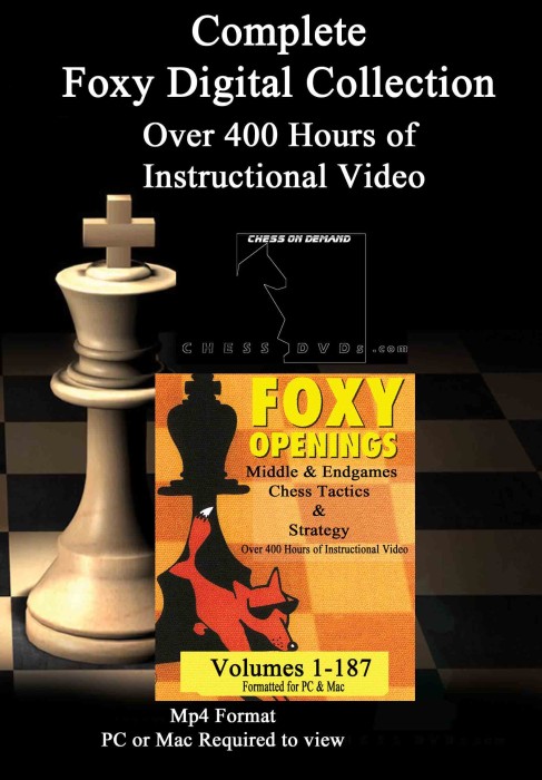 Foxy Chess Openings Complete Set ( 9 Digital DVDs in sleeves)