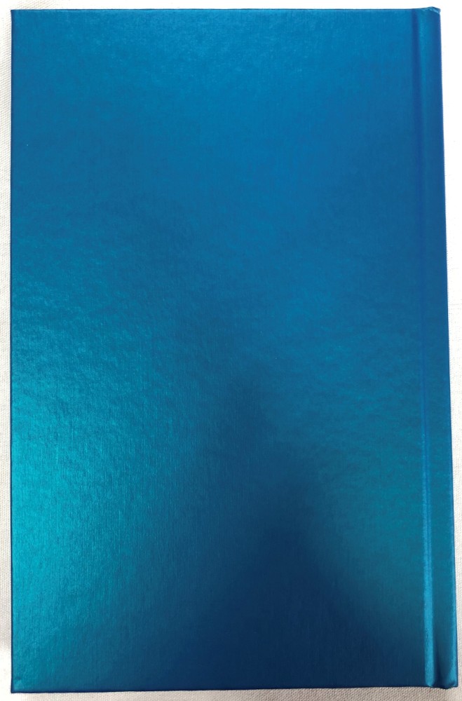 Metallic Blue Chess Hardcover Scorebook