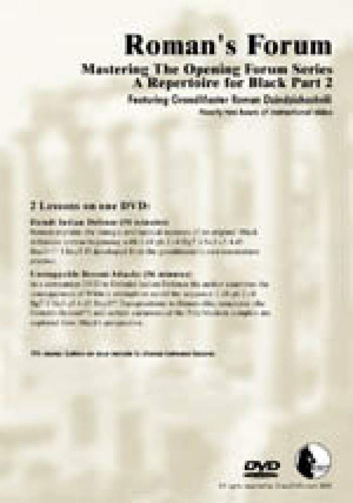 Roman's Chess Download 32: Mastering The Opening - Black Pt 2