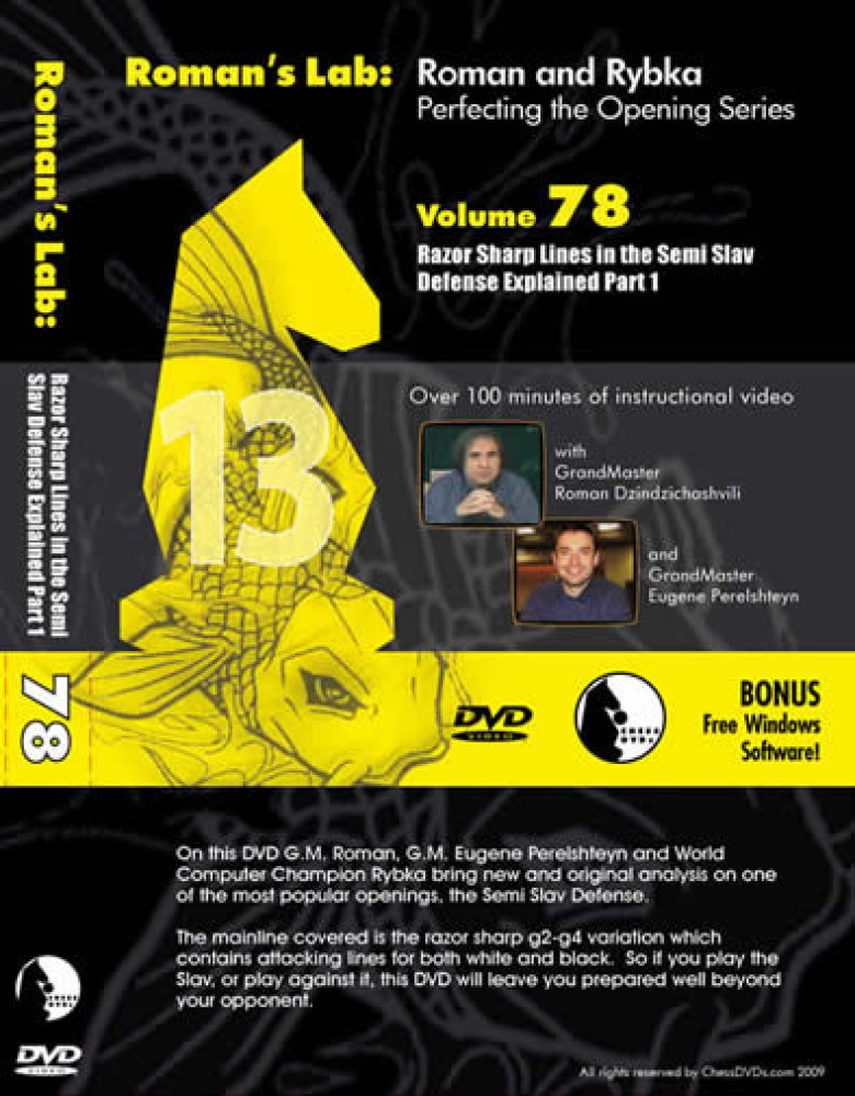 Roman's Download 78: Semi Slav Defense Explained - Pt 1