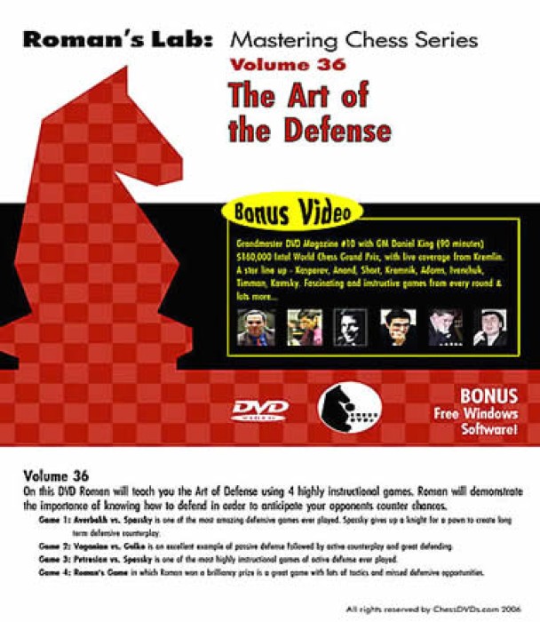 Roman's Lab 36: The Art Of Defense & G.M. Video Magazine #10
