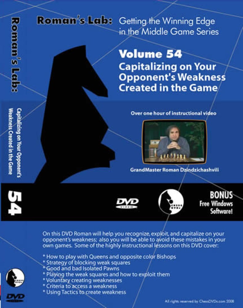 Roman's Lab 54: Capitalizing on your opponents weakness