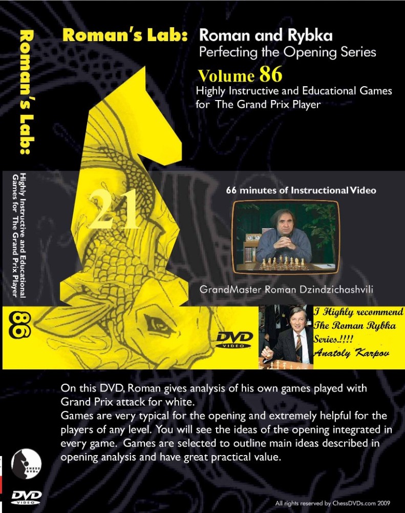 Roman's Lab 86: Highly Instructive games for Grand Prix Players