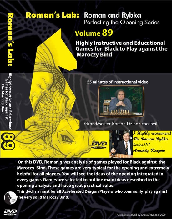 RL 89 Chess DVD: : Black against the Maroczy Bind