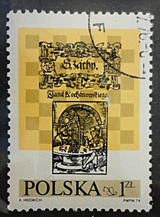 Polish Chess Stamp