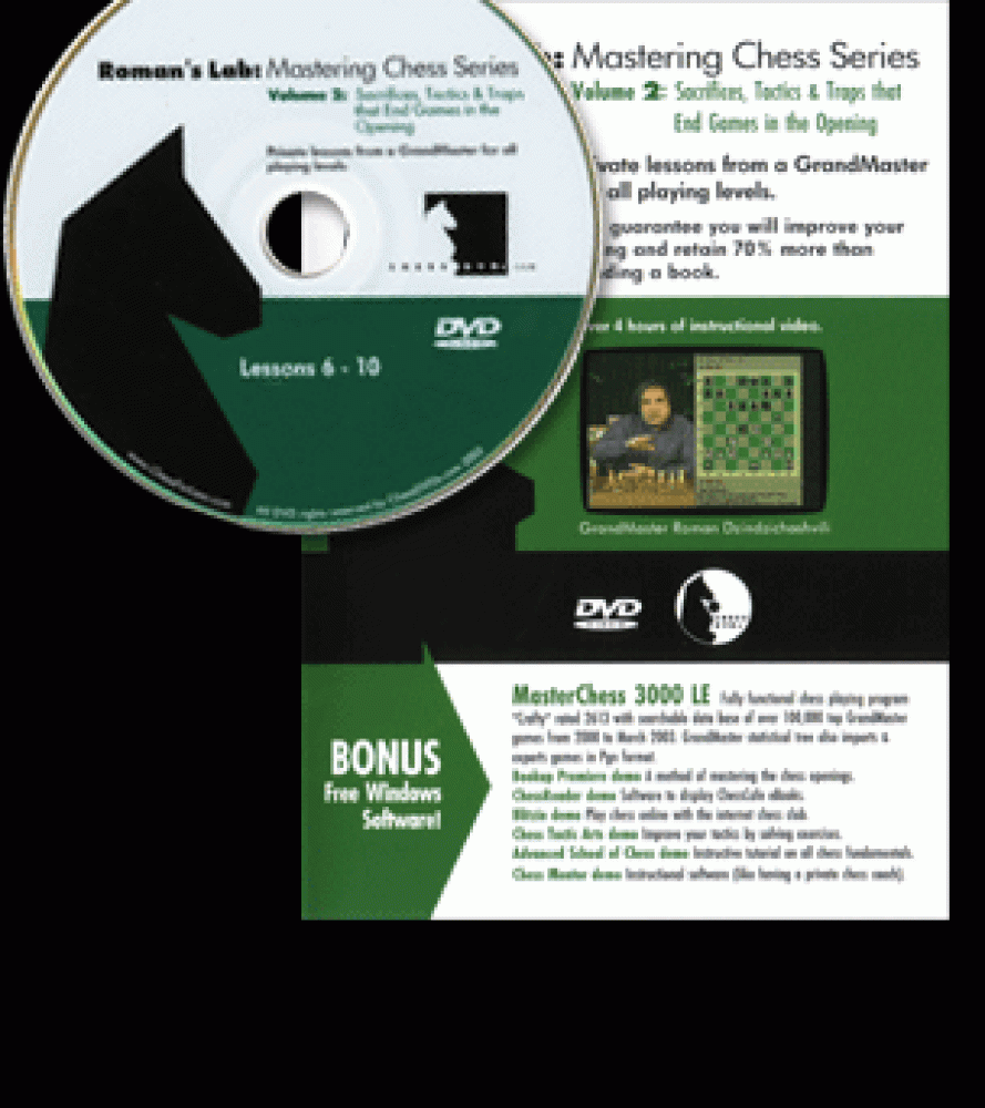 RL2 DVD: Chess Sacrifices, Tactics Traps that End Games in the Opening