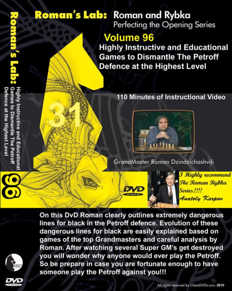 RL 96: Dismantling the Petroff defence in Chess
