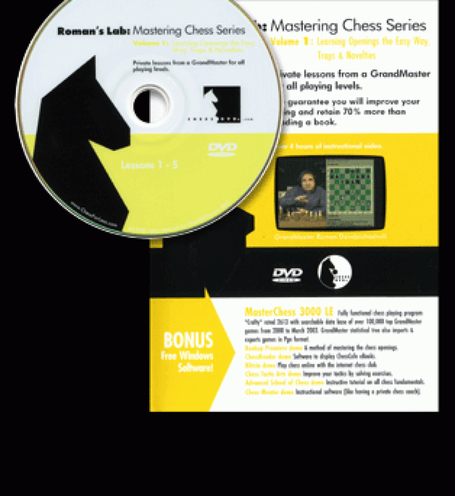 Roman's Lab 1: Mastering Chess: Learning Openings DVD