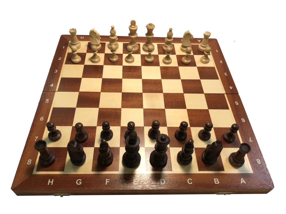 19" Tournament Chess Set #5 w/ Folding Board