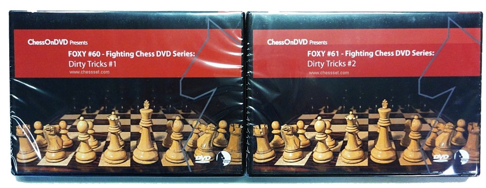 Foxy Chess DVDs 60-61 - 2 DVDs - Wicked Traps / Devastating Attacks