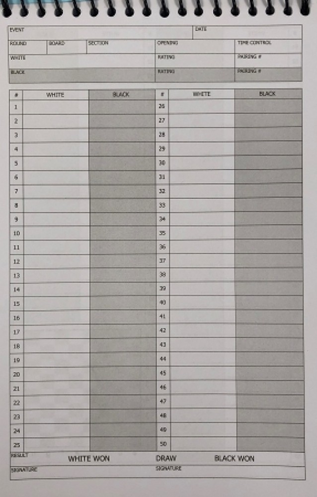 Tournament Pro Green Softcover Scorebook