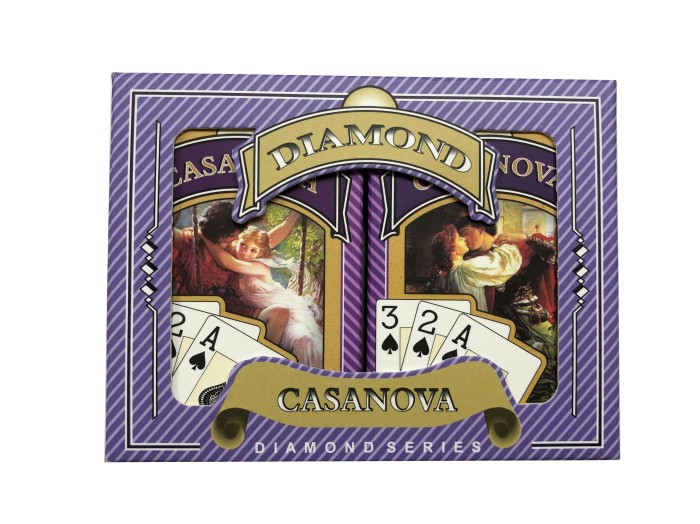 Casanova Bridge Playing Cards - Ace 100% Plastic - Super Index