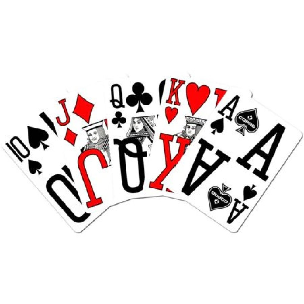 Copag Magnum Poker Size - Red / Blue - Extra Jumbo Index