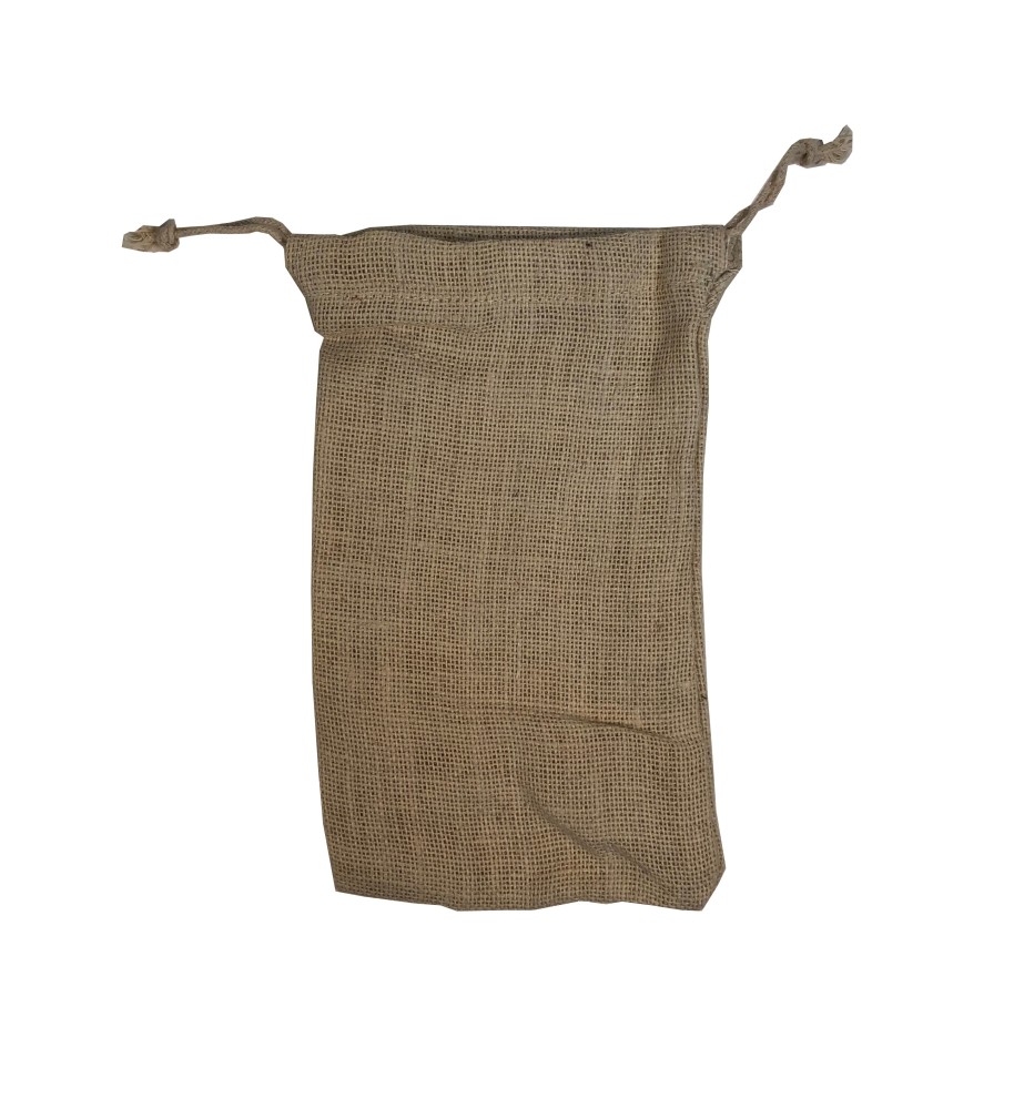 Rustic Burlap Chess Piece Bag - Color Choice